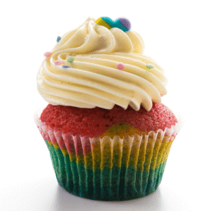 Rainbow Sprinkle Cupcake